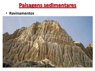 Paisagens sedimentaresEstratificação
