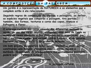 Paisagismo Meio Ambiente