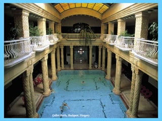 Gellert Baths, Budapest, Hungary 