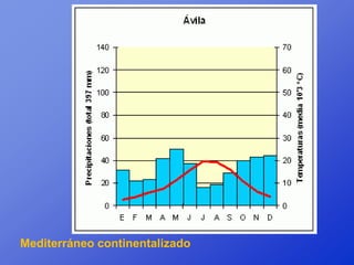 Mediterráneo continentalizado
 