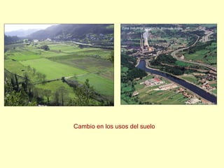 Cambio en los usos del suelo
 