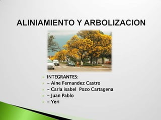  INTEGRANTES:
 - Aine Fernandez Castro
 - Carla isabel Pozo Cartagena
 - Juan Pablo
 - Yeri
 