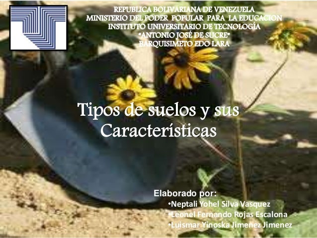 Paisajismo tipos de suelos y sus caracteristicas