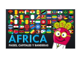 Paises, capitales y banderas de África