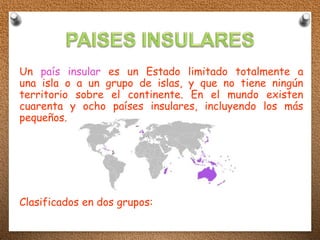 Paises insulares | PPTX