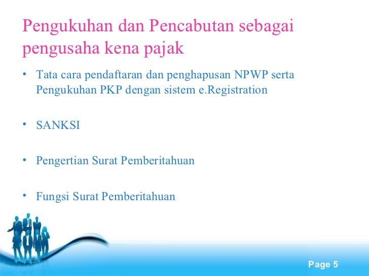 Nomor Pokok Wajib Pajak dan Surat Pemberitahuan (SPT)