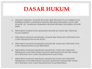 proses hukum oknum asn dispenda manipulasi pajak hotel dan restoran