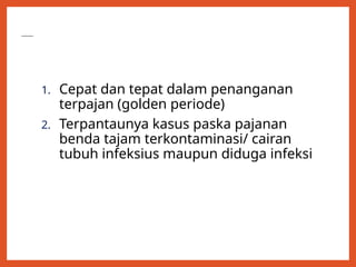 Pajanan PPT PAJANAN YANG TERJADI DI RUMAH SAKIT. | PPTX