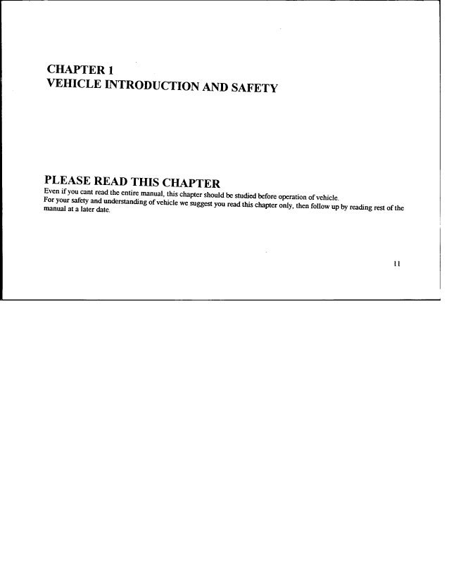 pajero owners manual