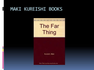 MAKI KUREISHI BOOKS
 