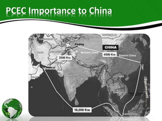 PCEC Importance to China
 