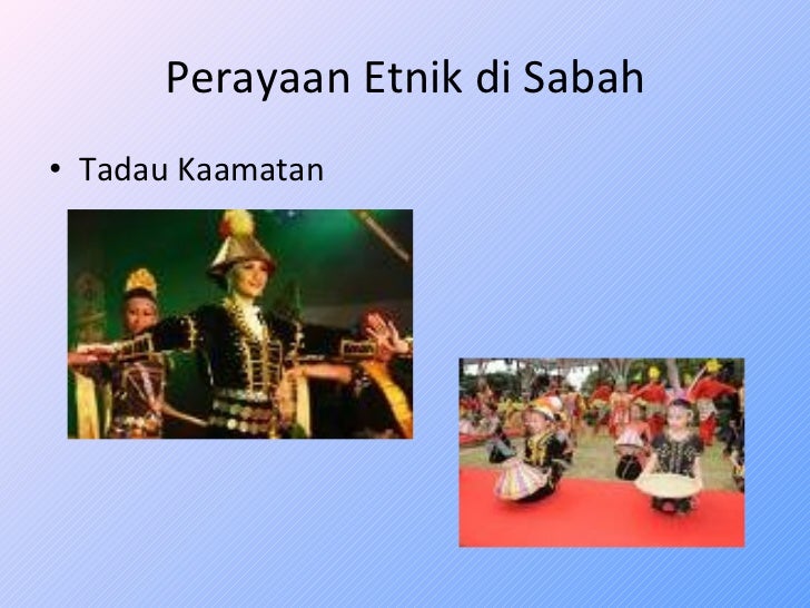 Pakaian Dan Perayaan Etnik Di Malaysia