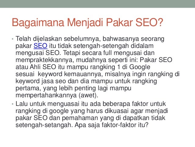 Pakar Seo Surabaya Pakar Seo Surabaya