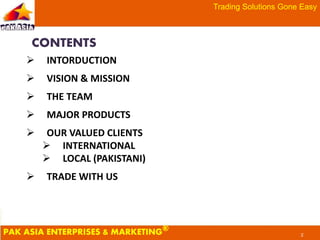 Pak asia company profile | PPTX
