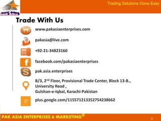 Pak asia company profile | PPTX