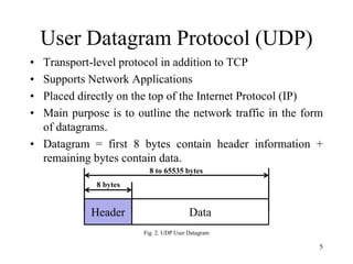 User Datagram Protocol | PPTX | Computer Networking | Computing