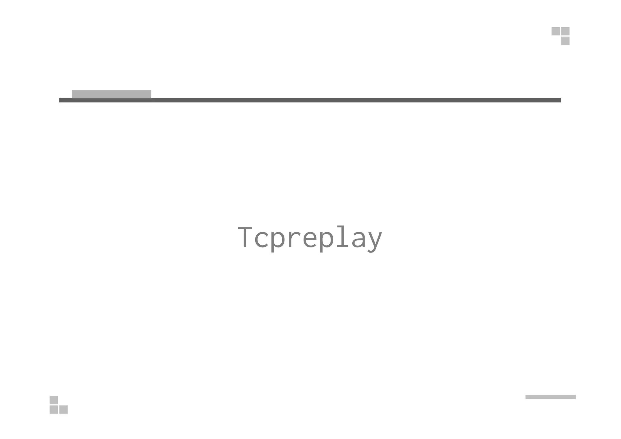 Tcpreplay 
 