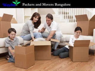 Packers and Movers Bangalore
 