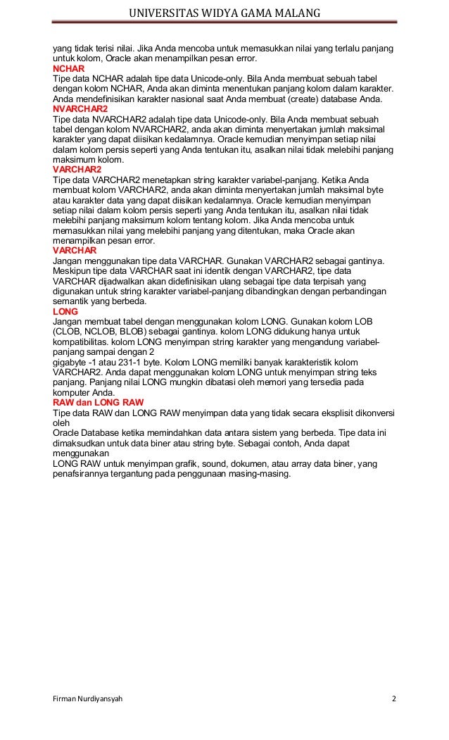 2. Materi Sistem Basis Data 2 dengan MySQL