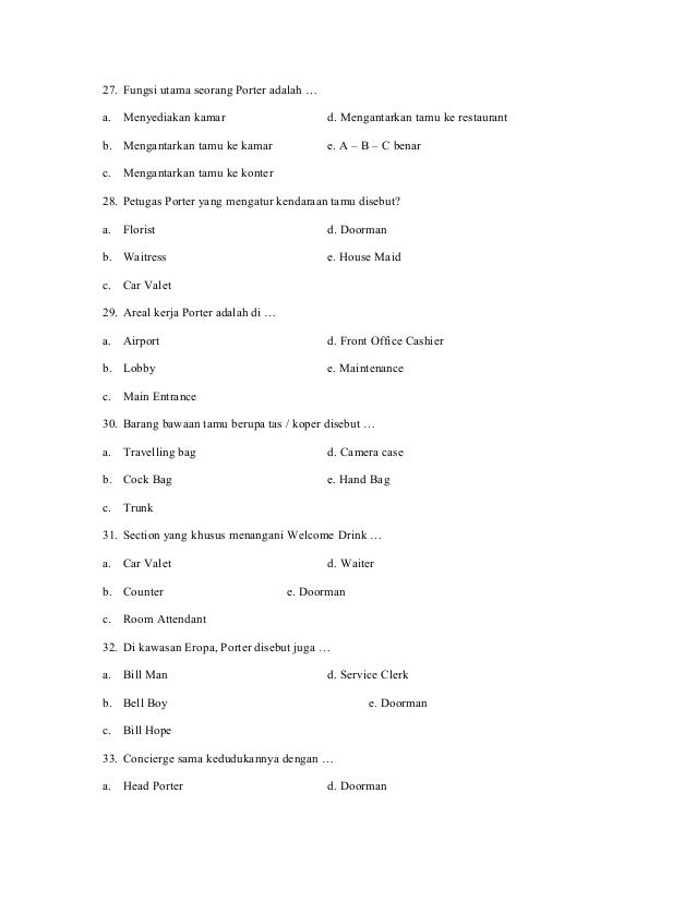 Best Soal Fusion Food Dan Kesempatan Khusus