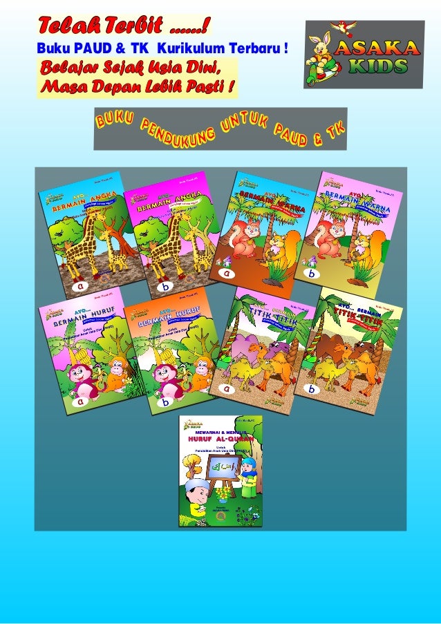 Paket buku paud & tk tahun 2015