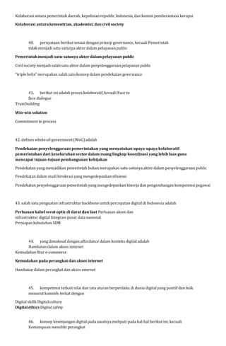 Soal Dan Jawaban Posttest Orientasi Pppk Docx