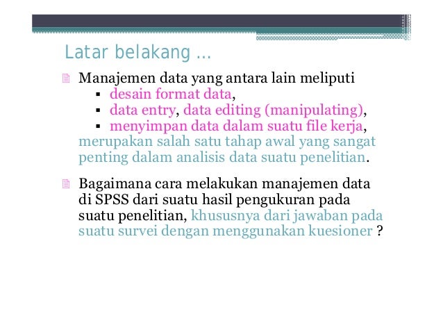Paket prograhsgm statistik (spss)
