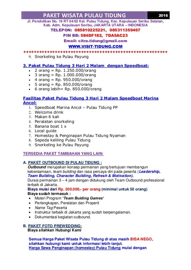 Proposal Family Gathering Doc Buku Sekolah