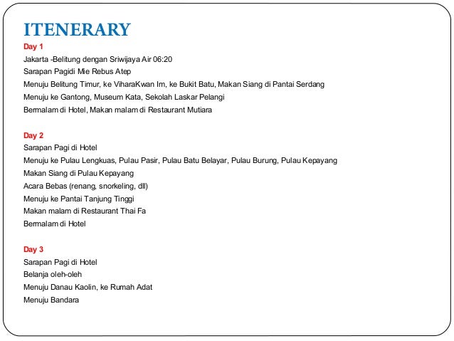 Paket wisata & liburan belitung http://www.jelajahhemat.com