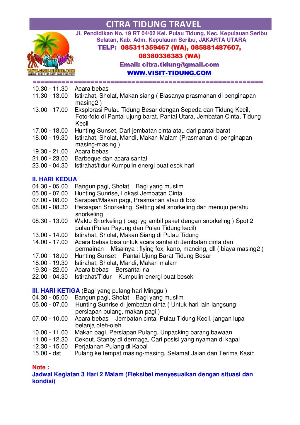 Proposal Acara Family Gathering Perusahaan