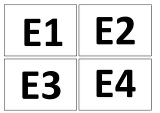 E4
E3
E1 E2
 