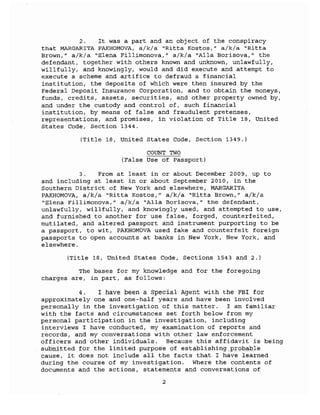 Pakhomova, margarita complaint