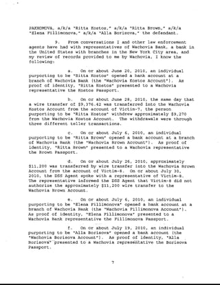 Pakhomova, margarita complaint