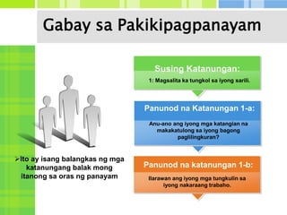 Pakikipagpanayam | PPTX