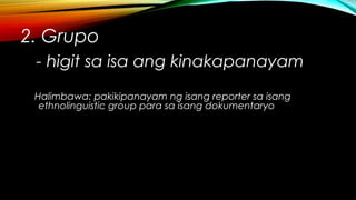 Pagsulat11_Pakikipanayam | PPT