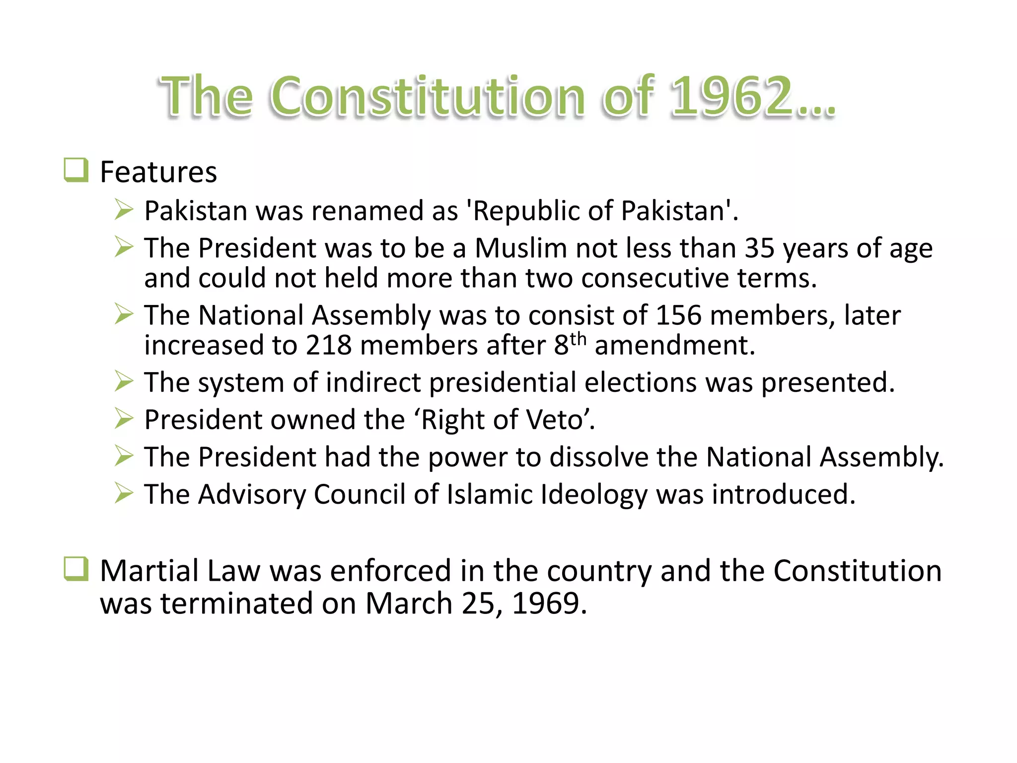 Political History of Pakistan | PPTX