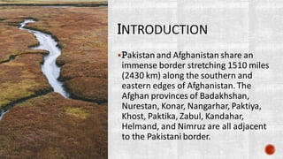 Pakistan Rafiullah 1510 Pakistan and Afghanistan Bilateral relationships.pdf