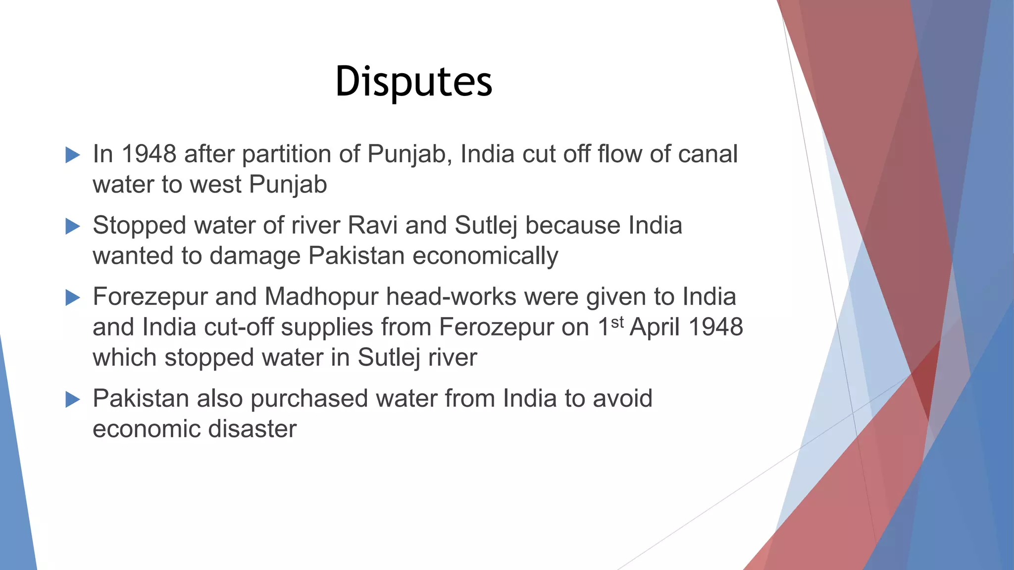 Canal System of Pakistan | PPTX