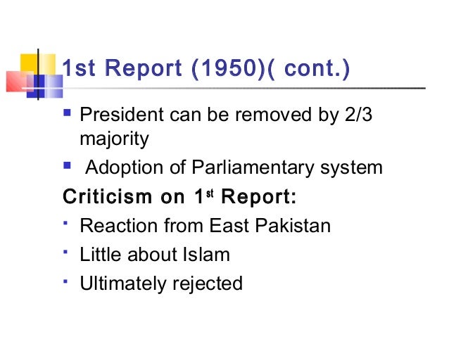 Pakistan Constitutional History From 1947 To 1956 Pakistan Constitutional History From 1947 To 1956