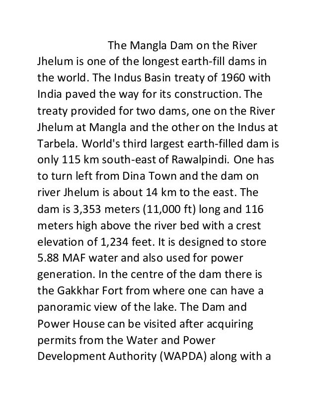 Kala bagh dam essay picture
