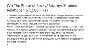 Strained Picture Example History Pakistan India relations through out the historySlides.pptx