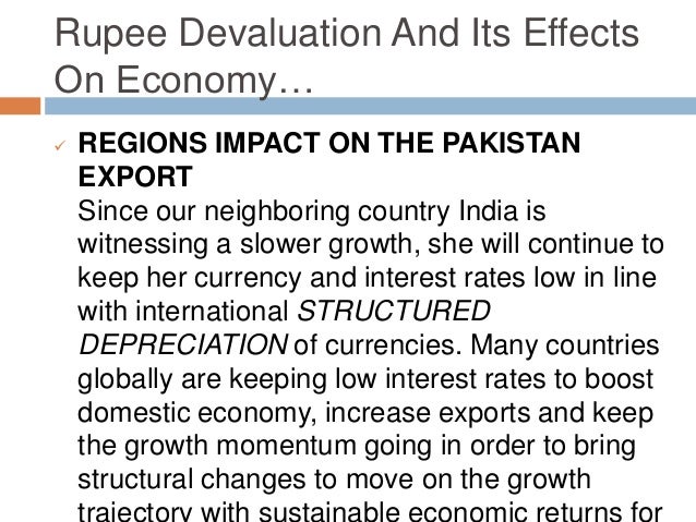 currency devaluation and its effects on With a potential outbreak of a trade war between china and the us, talks of the the second is that as other countries see this effect at work, they will be incentivized to devalue their own currencies in kind in a so-called race. currency devaluation and its effects on With a potential outbreak of a trade war between china and the us, talks of the the second is that as other countries see this effect at work, they will be incentivized to devalue their own currencies in kind in a so-called race.