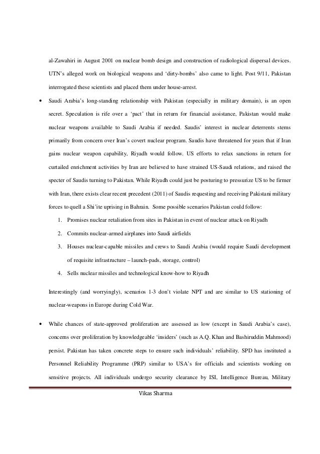 Essay iran nuclear program