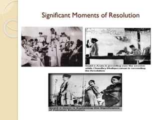 Significant Moments of Resolution
 