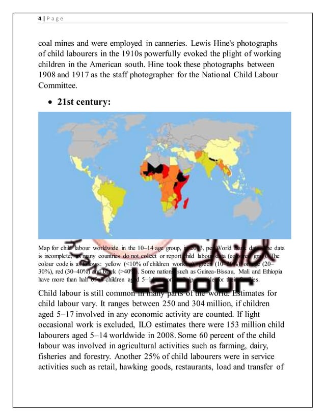 Pakistan studies child labour assignment | PDF