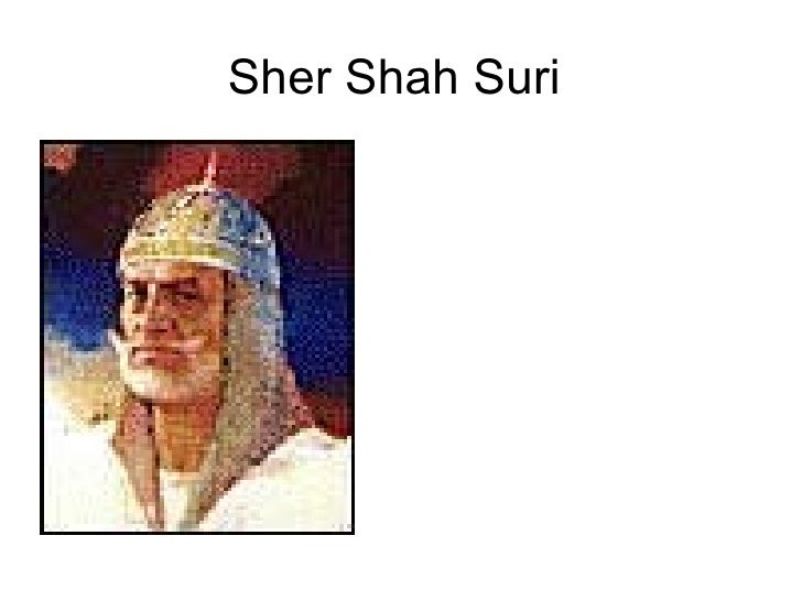 sher shah suri administration pdf