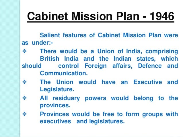 British cabinet mission. protoCMPJinnahAzad. 2019-02-07