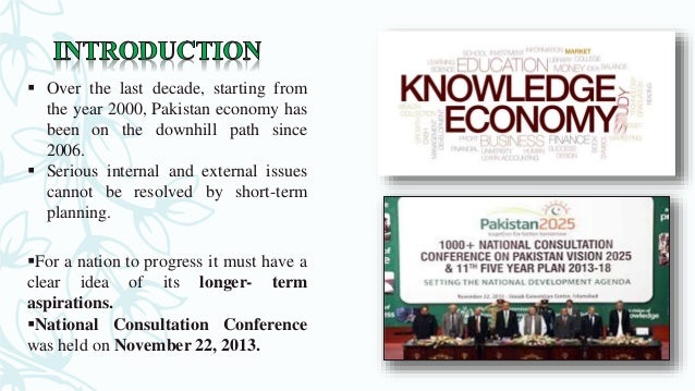 Pakistan vision 2025 slides by atfah jutt
