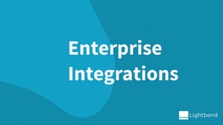 Enterprise
Integrations
 