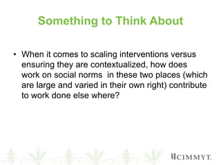 Meta-analysis of the gender outcomes in Pakistan's agricultural evaluations